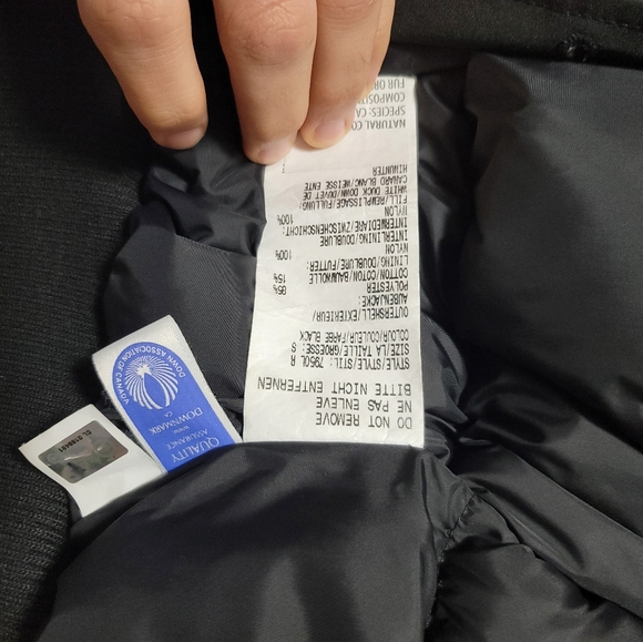 *sold*Women Bomber Black (Small) - Picture 5 of 5